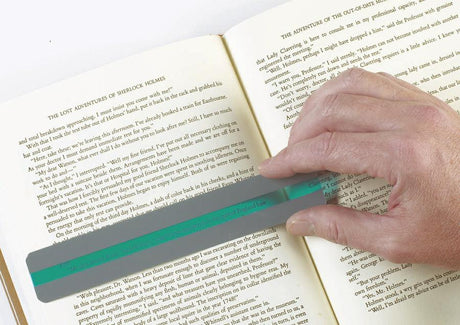 Green Reading Guide Strip