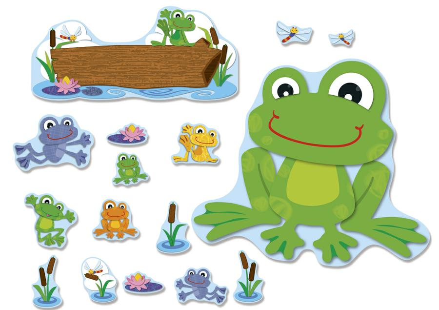 FUNky Frogs Bulletin Board Set