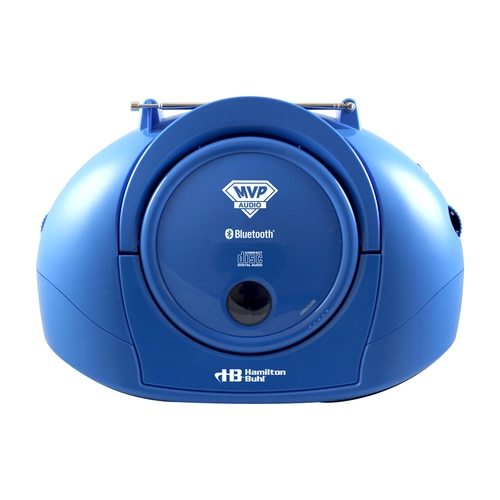 HamiltonBuhl AudioMVP Boombox CD/FM Media Player with Bluetooth Receiver