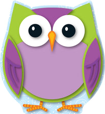 Colorful Owls Mini Cut-Outs