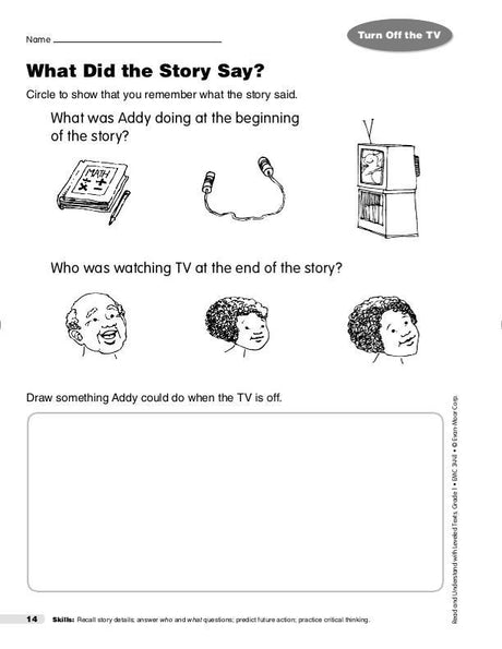Read & Understand with Leveled Texts, Grade 1