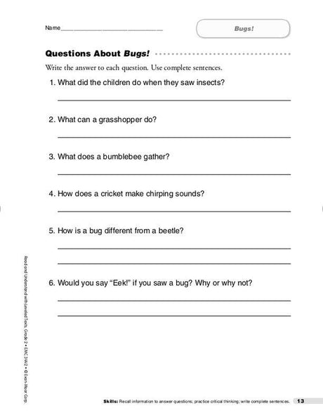Read & Understand with Leveled Texts, Grade 2