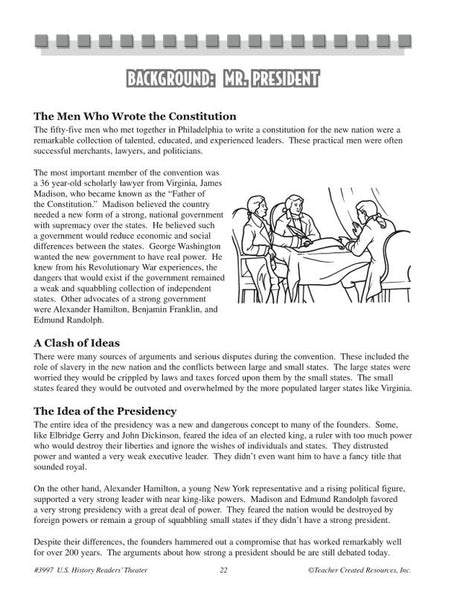 U.S. History Readers' Theater Grade 5 & up