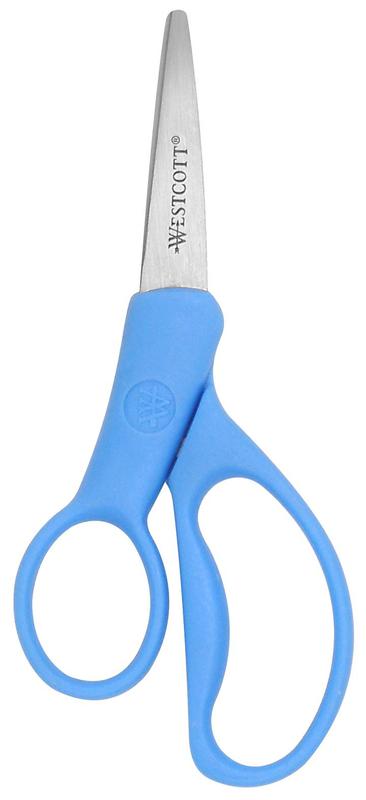 Westcott School Left Handed Kids Scissors, 5" Pointed