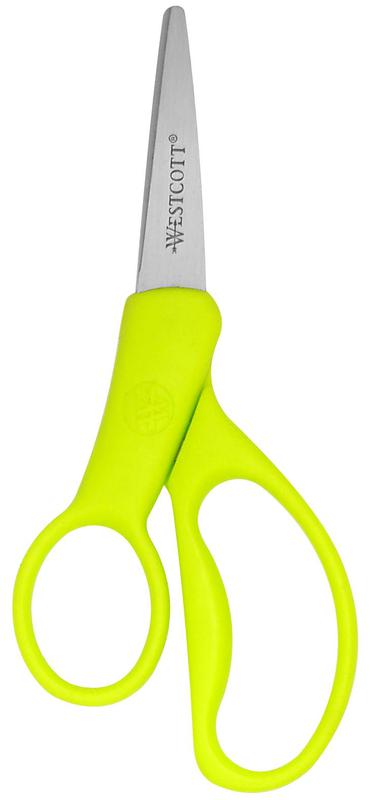 Westcott School Left Handed Kids Scissors, 5" Pointed