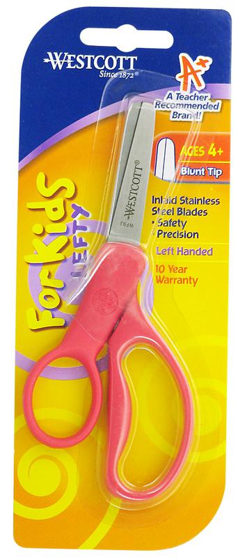 Kumfy Grip Scissors 5In Lefty Blunt