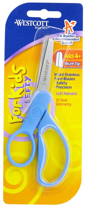 Kumfy Grip Scissors 5In Lefty Blunt