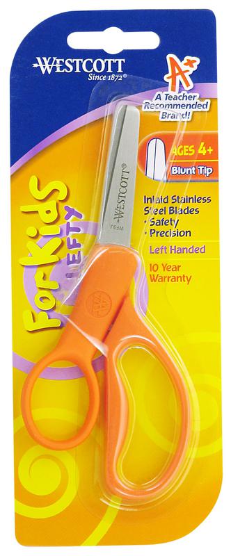 Kumfy Grip Scissors 5In Lefty Blunt