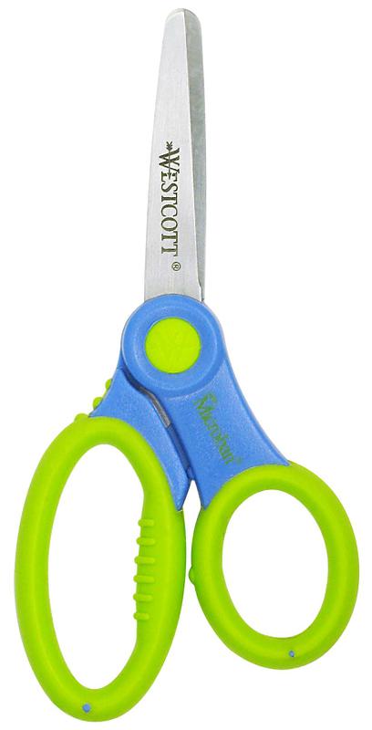 Westcott 5" Scissors with Anti-Microbial Protection - Blunt