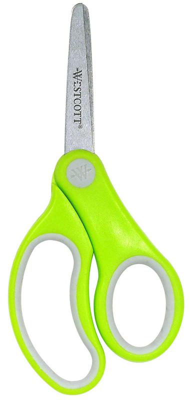 Westcott 5" Soft Handle Scissors, Blunt