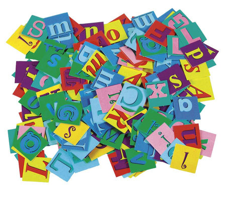 Alphabet Pasting Pieces