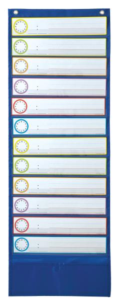 Deluxe Scheduling Pocket Chart