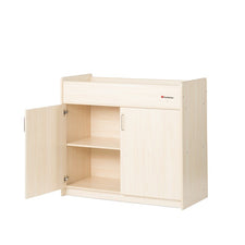 SafetyCraft® Changing Table, Natural