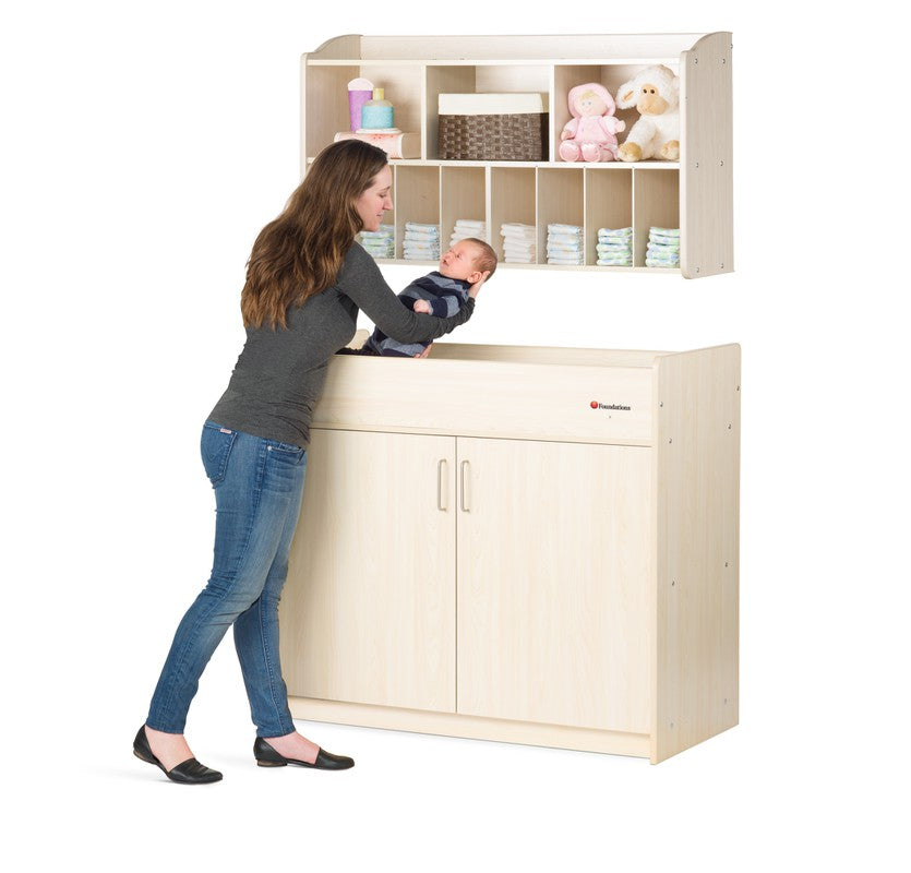 SafetyCraft® Changing Table, Natural