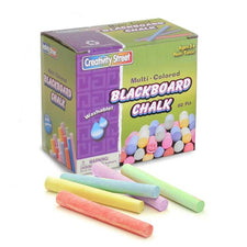 Blackboard Chalk - 60 Pieces - Assorted Colors