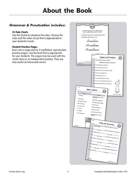 Grammar & Punctuation, Grade 3