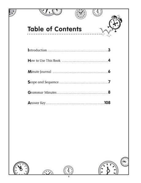 Grammar Minutes Gr 1