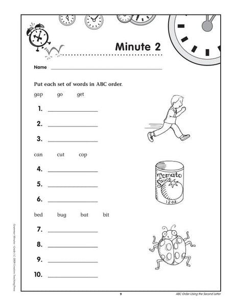 Grammar Minutes Gr 1