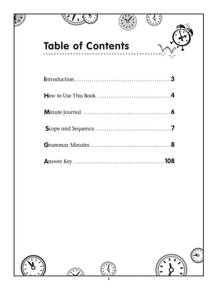 Grammar Minutes Gr 2