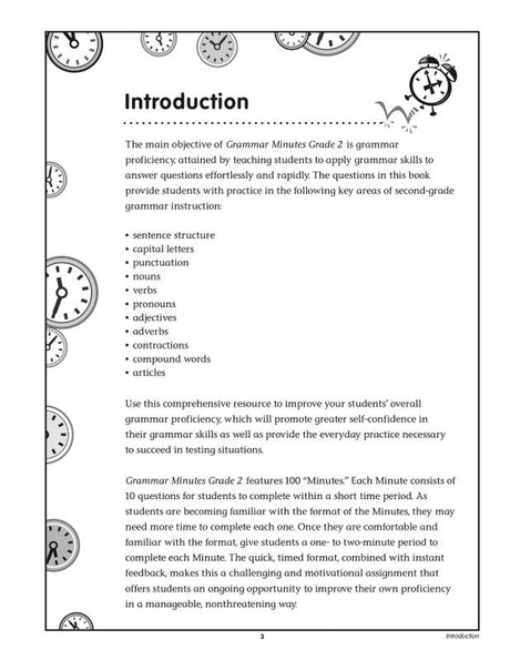 Grammar Minutes Gr 2