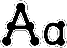 Letters Dot-To-Dot Uppercase Black