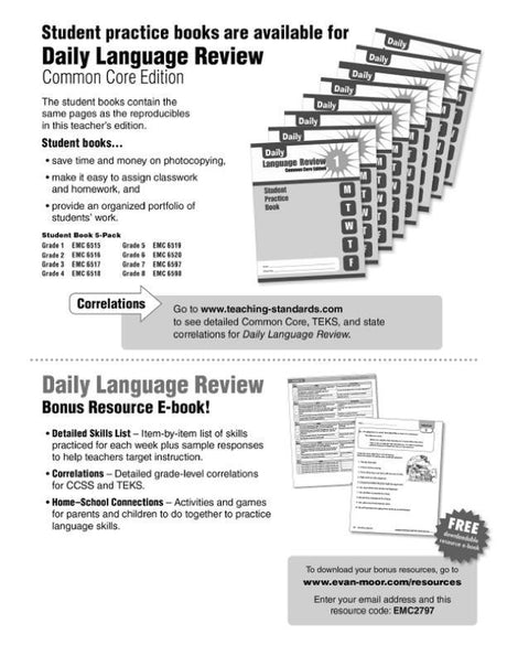 Daily Language Review, Grade 7