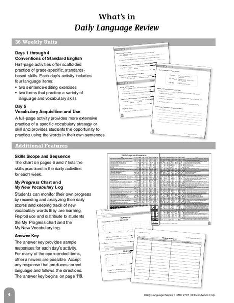 Daily Language Review, Grade 7