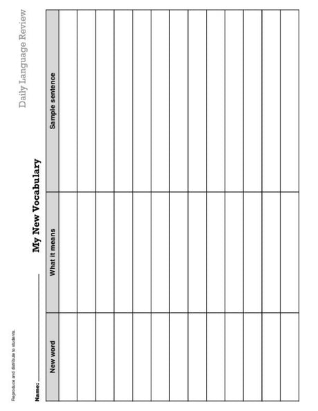Daily Language Review, Grade 7