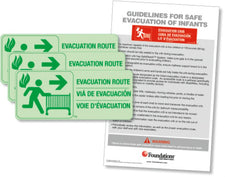Evacuation Route Sign Kit