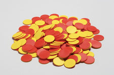 200 Plastic Two-Color Counters