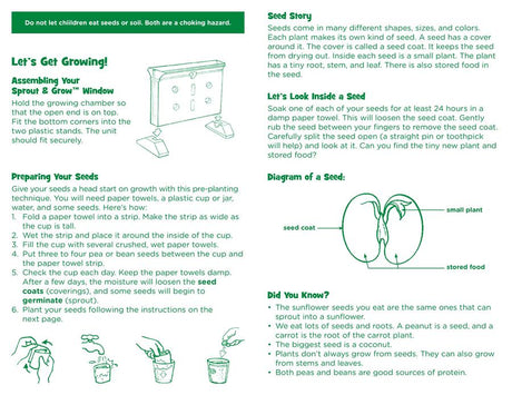Sprout & Grow Window Gr K & Up