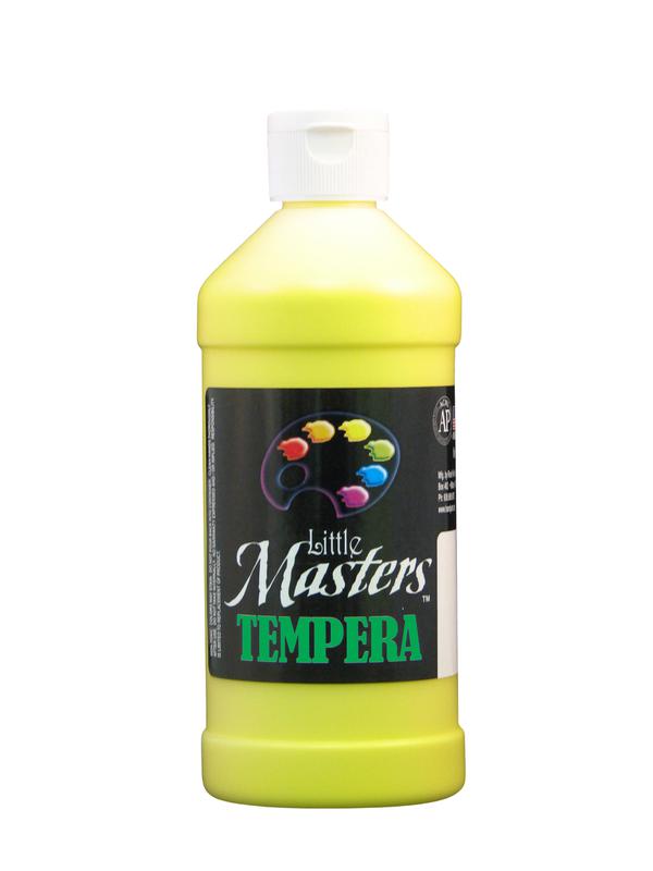 Little Masters Yellow 16 Oz Tempera Paint