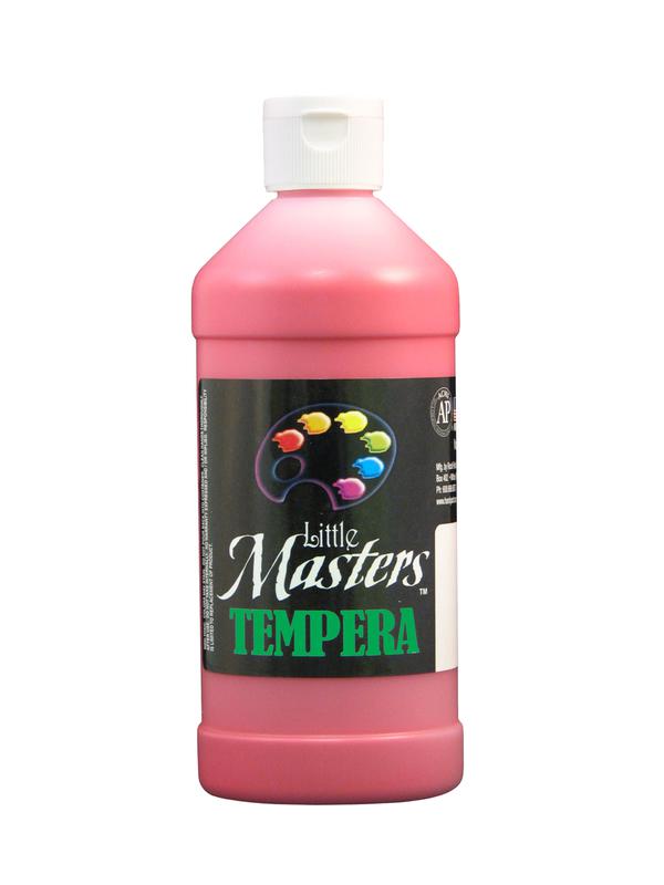 Little Masters Red 16 Oz Tempera Paint