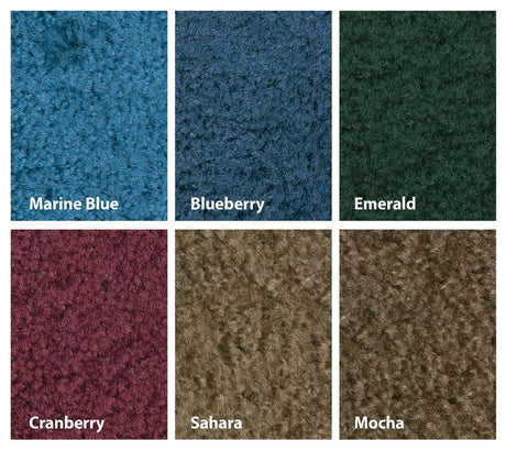 Mt. St. Helens Solid Blueberry Classroom Rug, 6' x 9' Rectangle