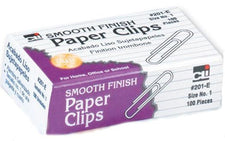 Paper Clips #1 Gem, 100 Per Box