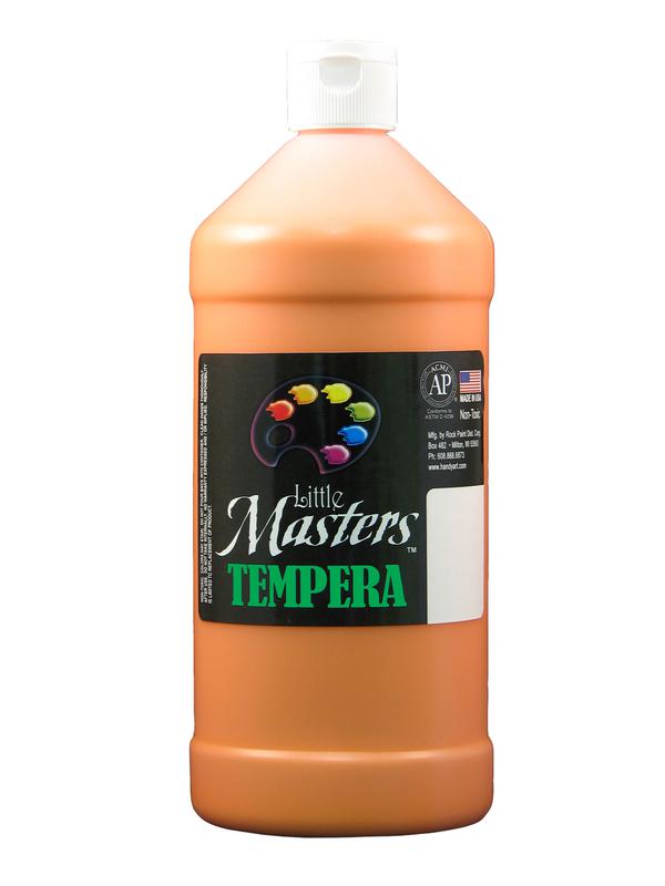 Little Masters Orange 32 Oz Tempera Paint