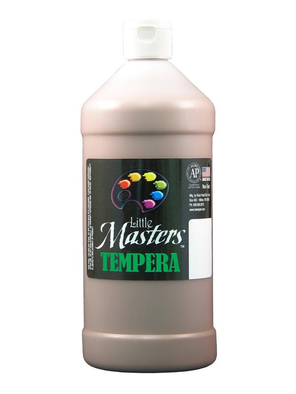 Little Masters Brown 32 Oz Tempera Paint