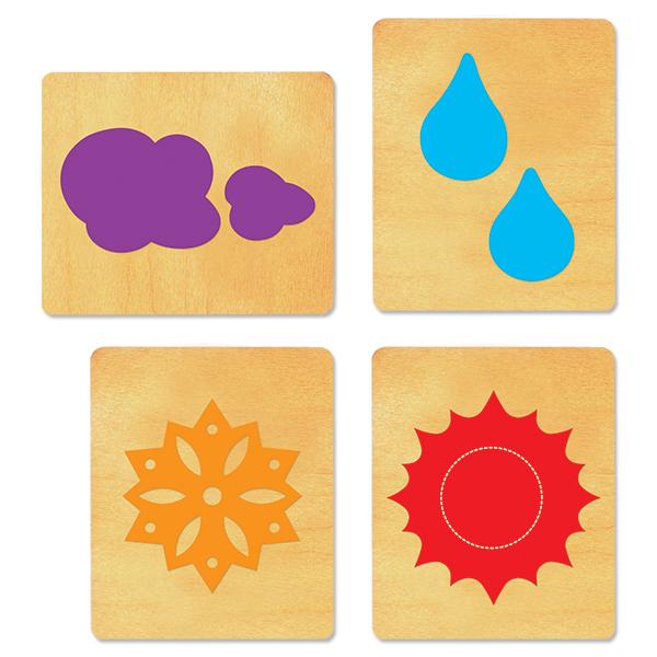 Ellison® SureCut Die Set - Weather (Basic Beginnings), Large