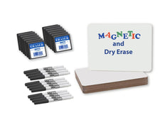 Magnetic Dry Erase Board Class Pack 9 x 12, 12Pk