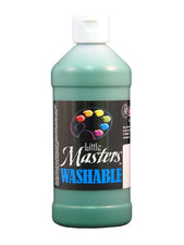 Little Masters Green 16 Oz Washable Paint