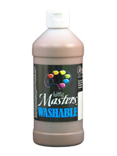 Little Masters Brown 16 Oz Washable Paint
