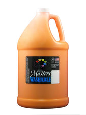 Little Masters Orange 128 Oz Washable Paint