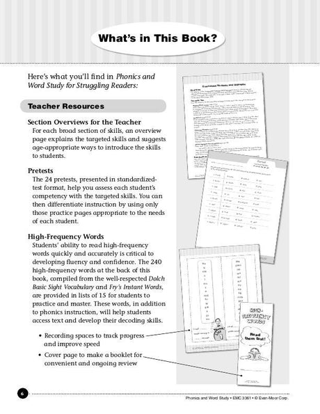 Phonics and Word Study for Struggling Readers