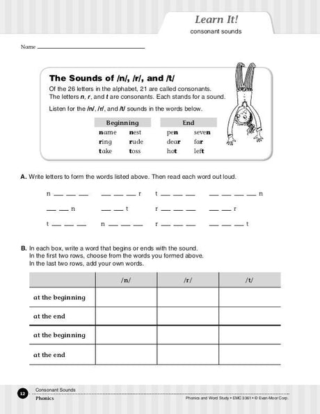 Phonics and Word Study for Struggling Readers