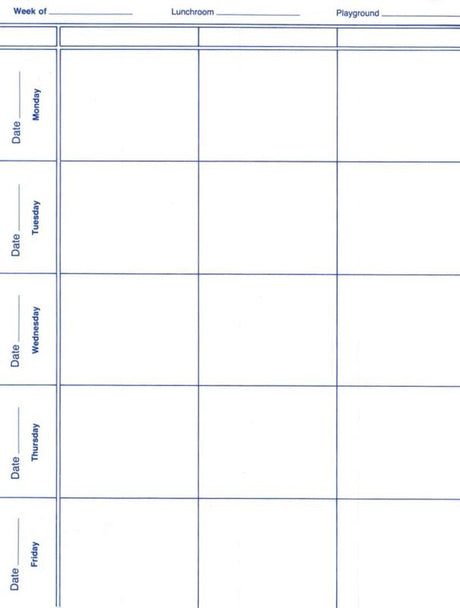 Scholastic Daily Planner