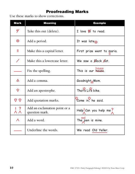 Daily Paragraph Editing, Grade 2