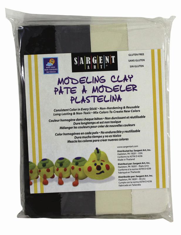 Sargent Art® Modeling Clay, Natural Colors