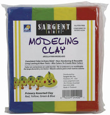 Sargent Art Modeling Clay Primary Colors