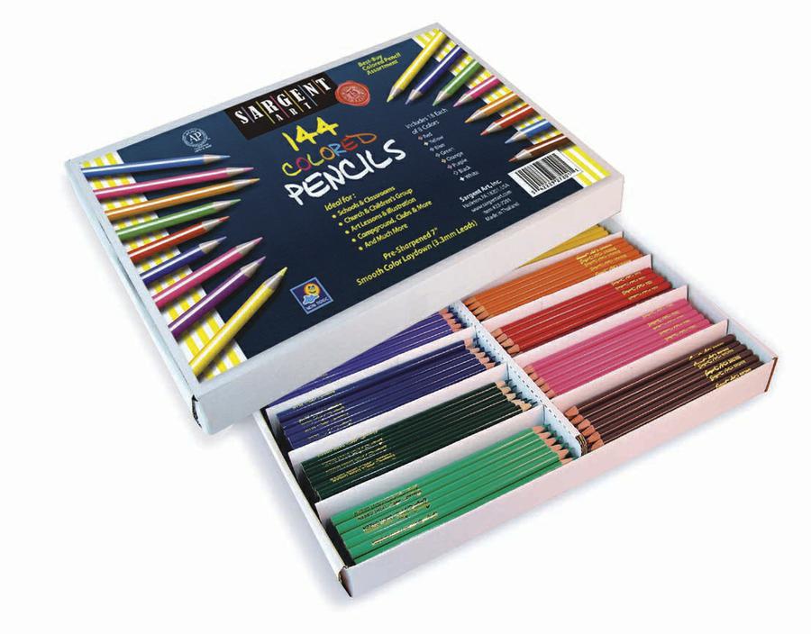 Sargent Art Jumbo Pencil Pack of 4, 7