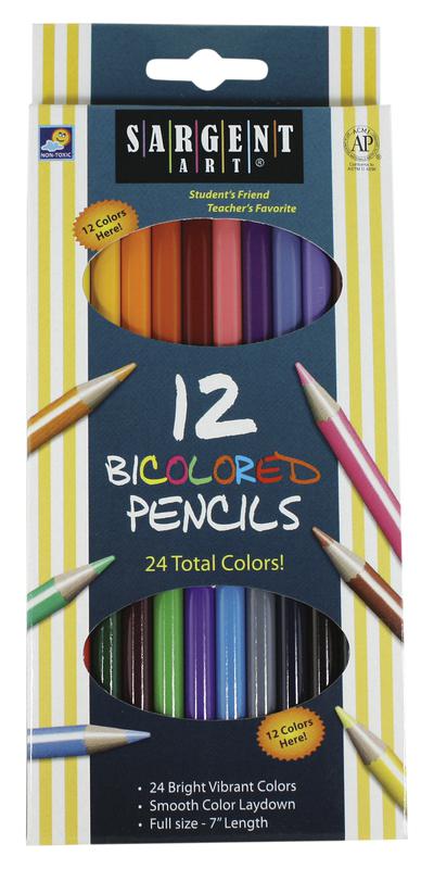 Sargent Art Bicolored Pencils